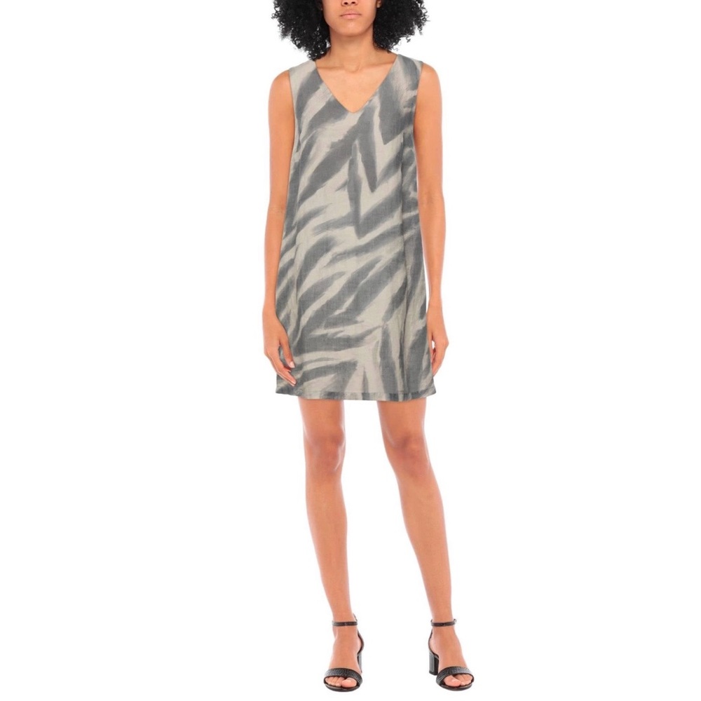120% Lino linen stylish dress